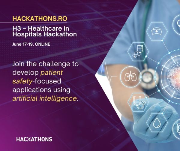 CGM Software Romania, HP Inc si Siemens sustin H3 - Healthcare in Hospitals Hackathon: Competitia de inovatie si tehnologie medicala pentru tineri